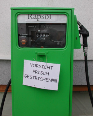 Frisch gestrichen